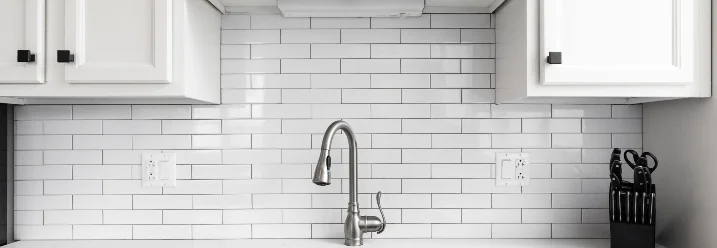 Moderne Küchenspüle